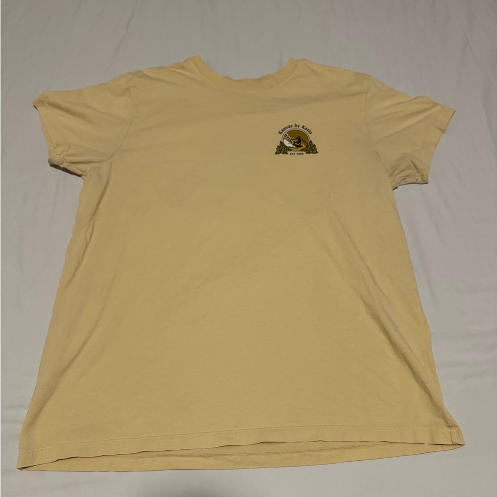 Men's Katin Yellow Graphic T-Shirt